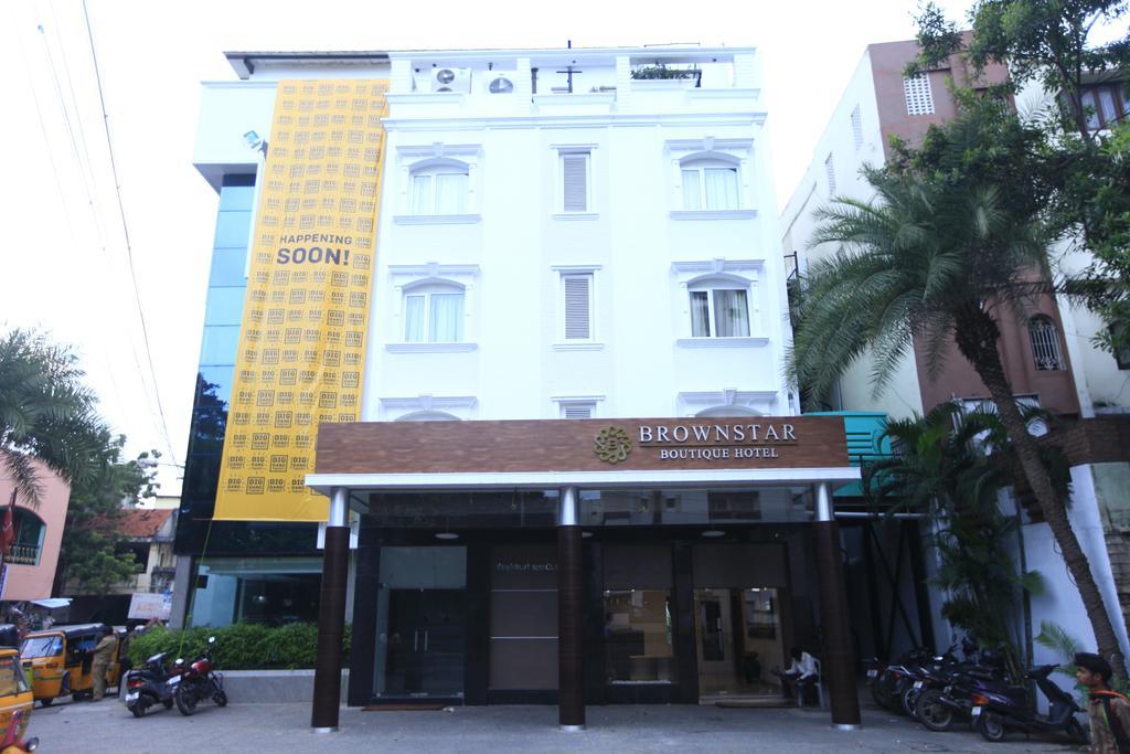 Brownstar Boutique Hotel Chennai Exterior foto