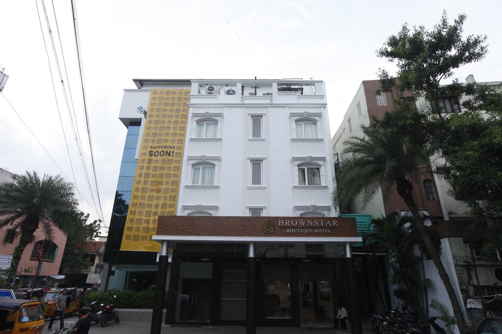 Brownstar Boutique Hotel Chennai Exterior foto
